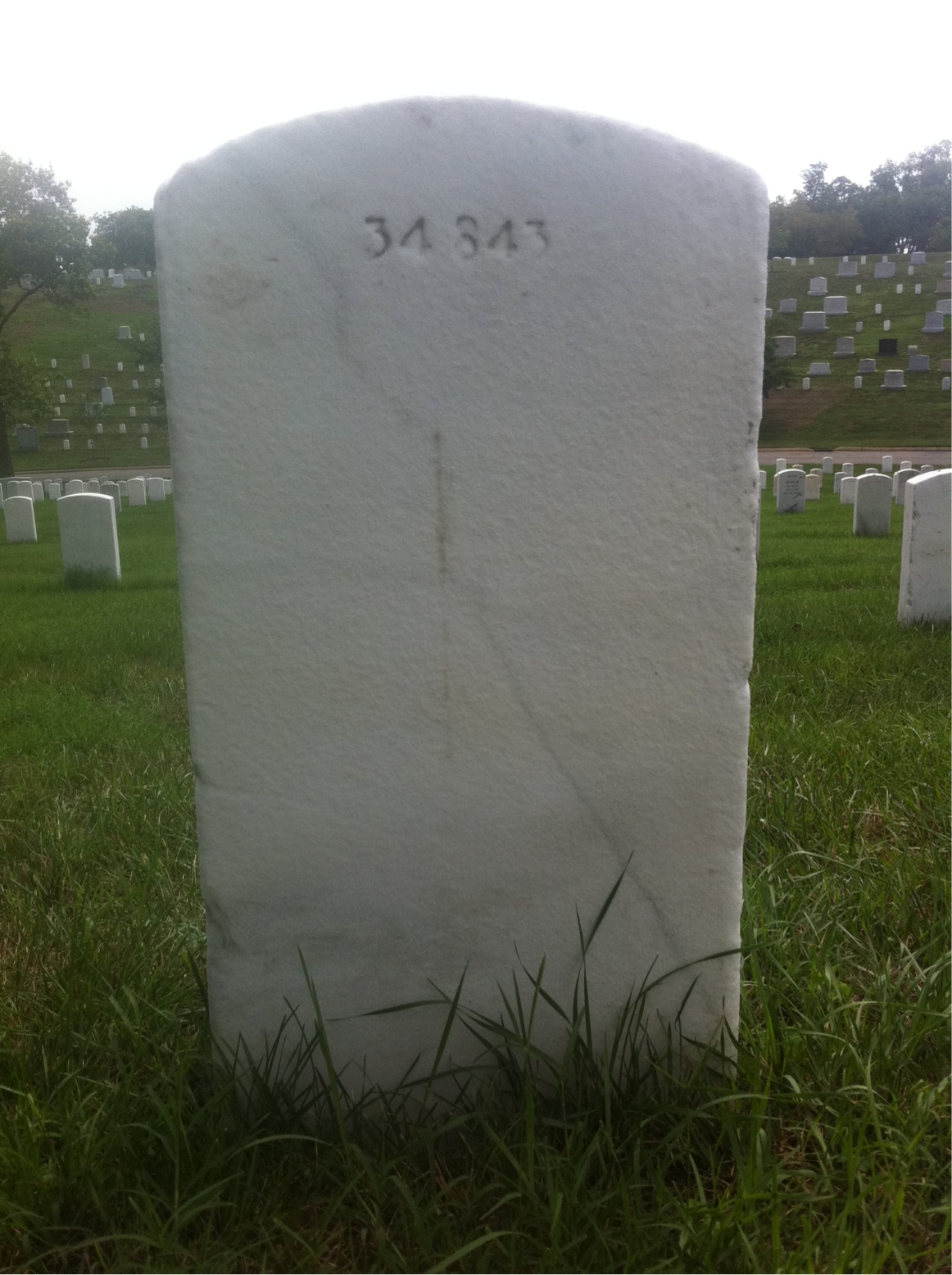 Back of headstone — Ronald Balderston