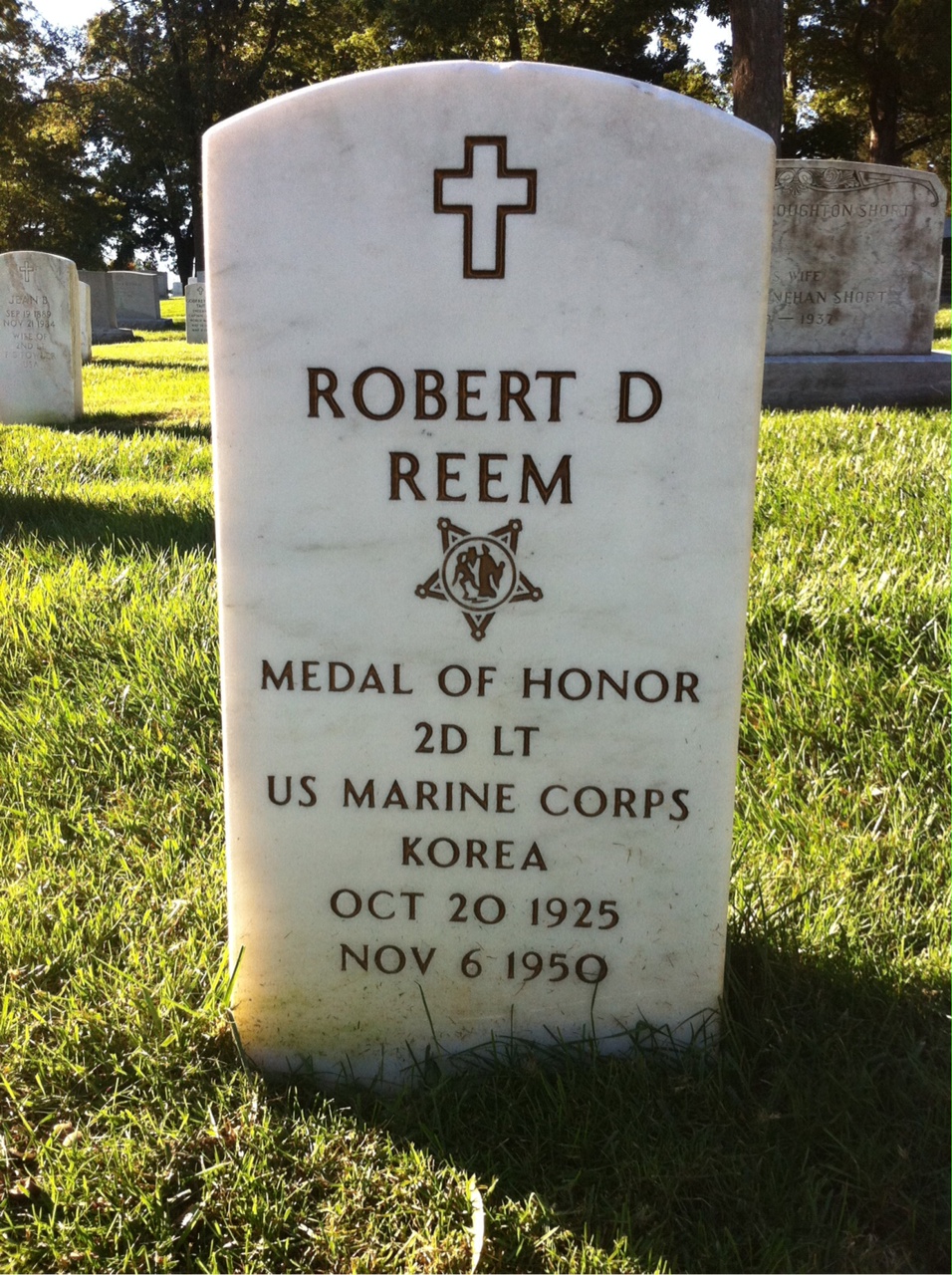 Headstone of Robert Dale Reem