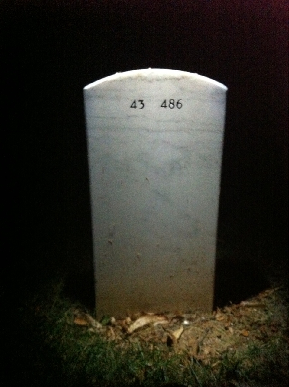 Back of headstone — William Doyle