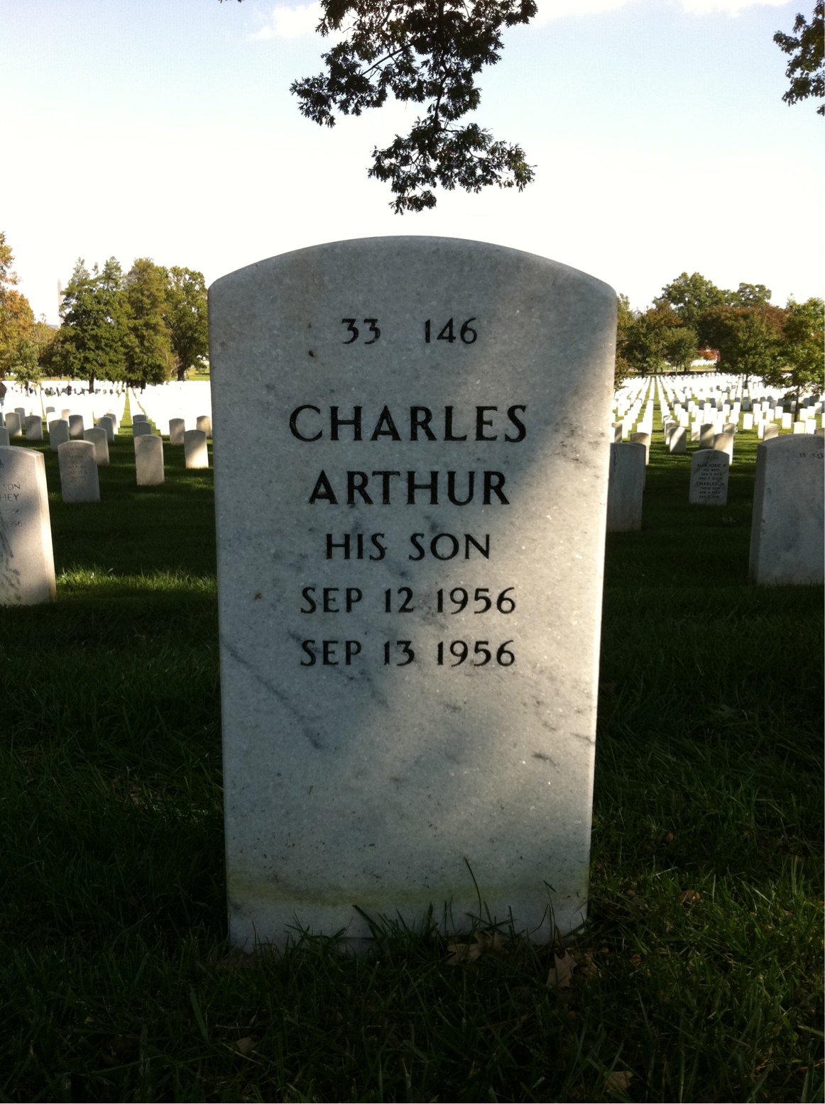 Back of headstone — Theodore Kosek