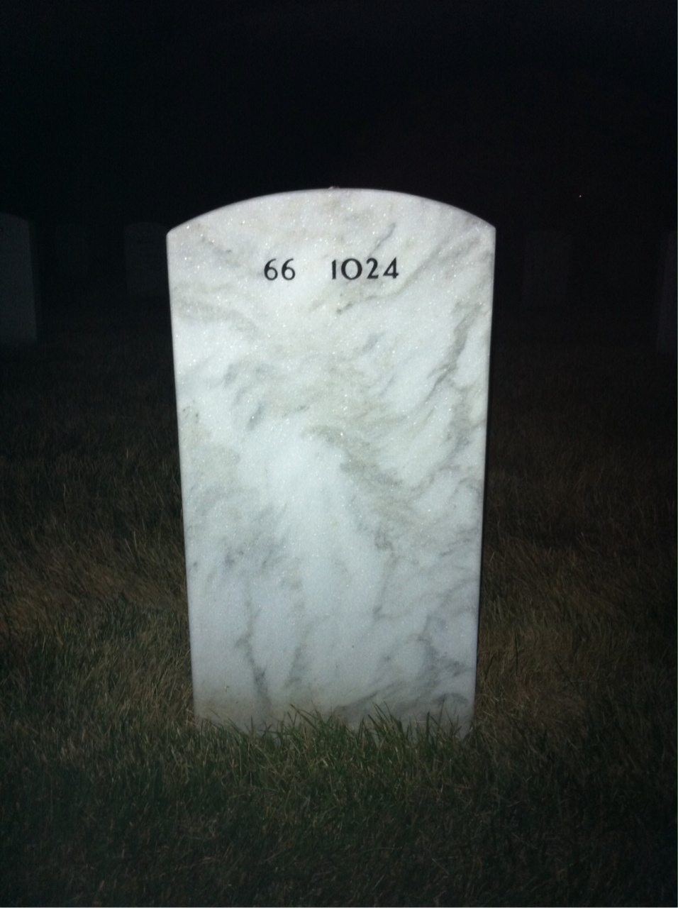 Back of headstone — Phillip Semsch