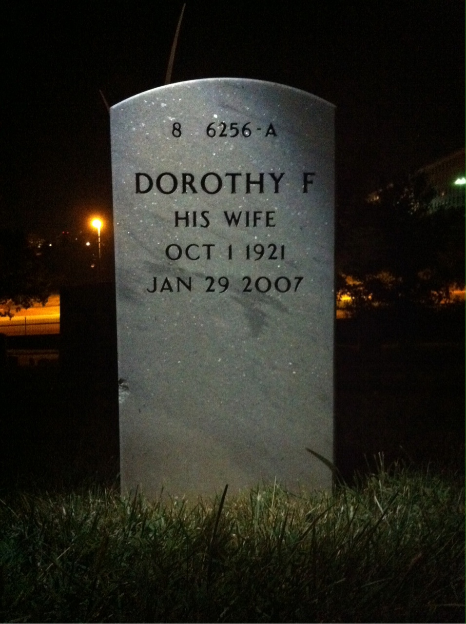 Back of headstone — Thomas Delbridge