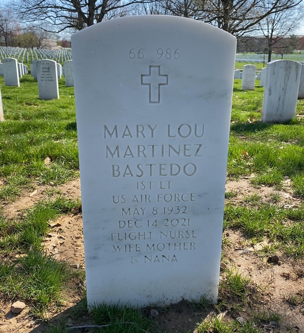 Back of headstone — William Bastedo