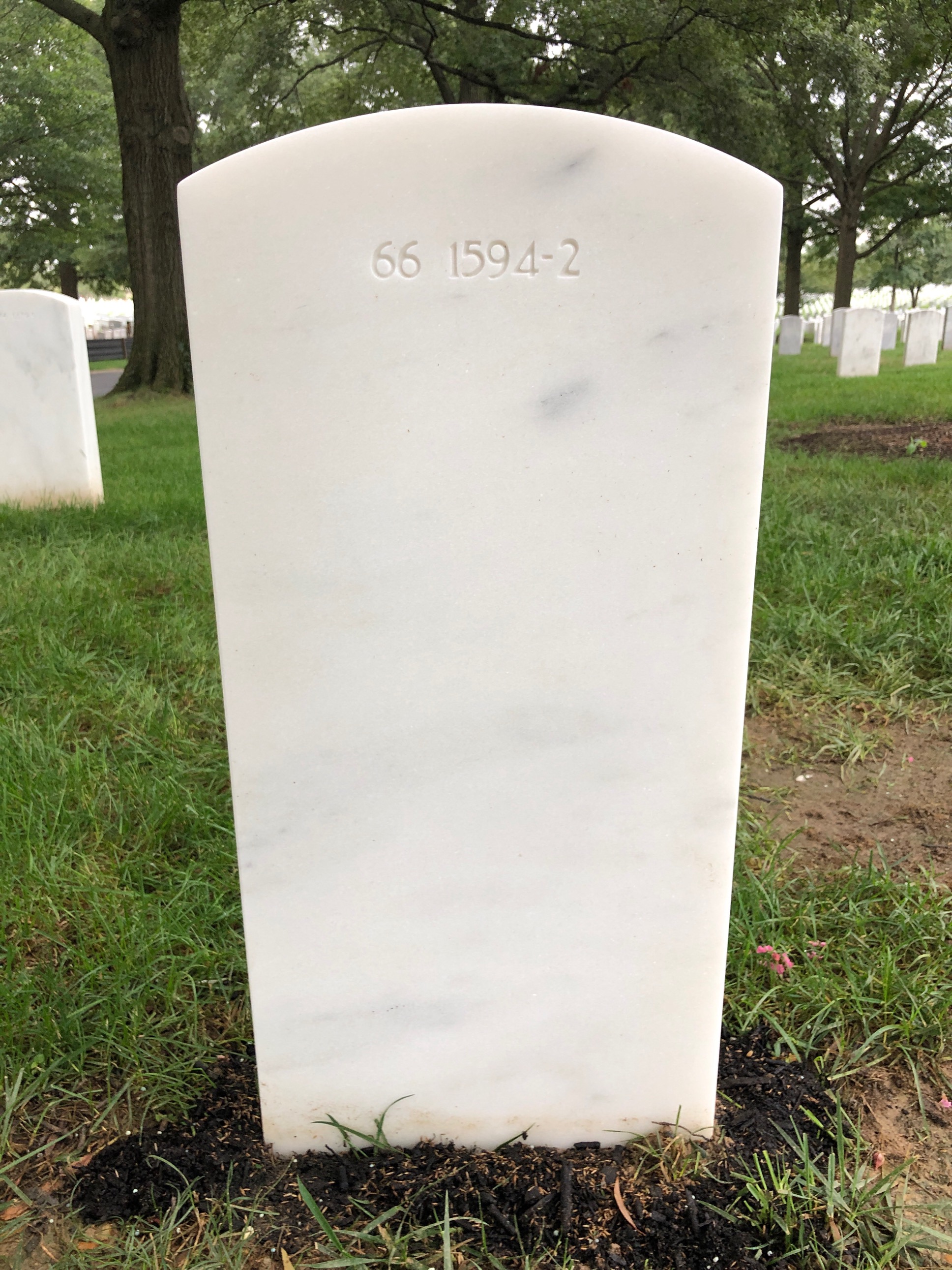 Back of headstone — Joseph Dale Briseno