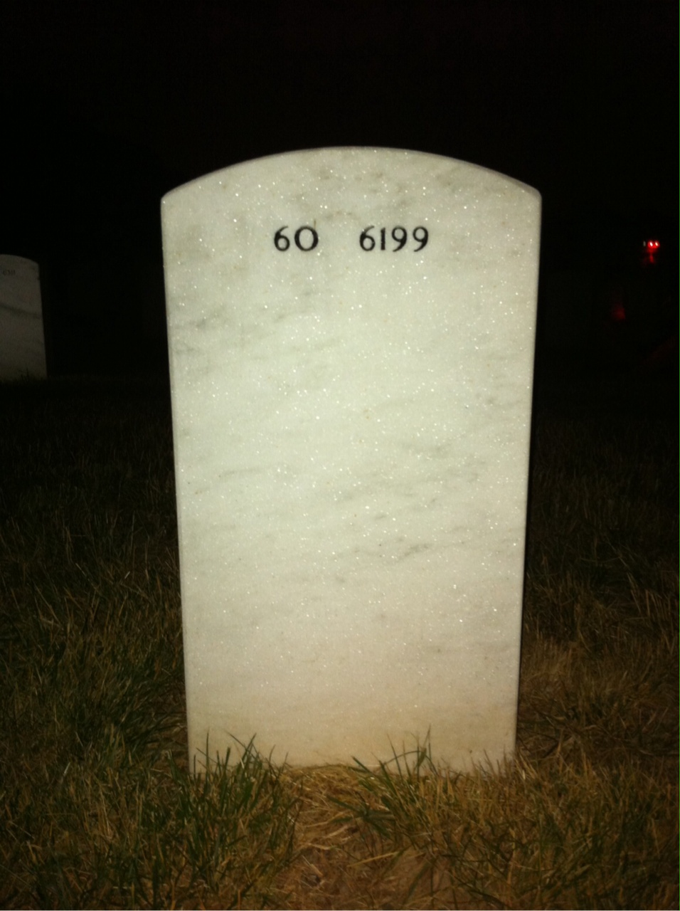 Back of headstone — William Fowkes