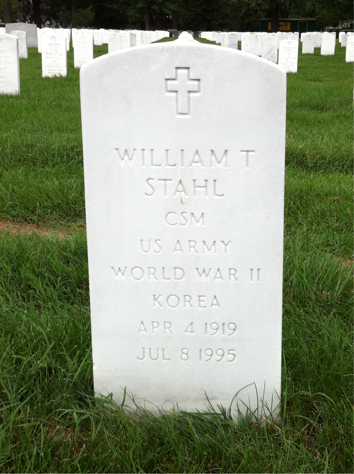 William T Stahl