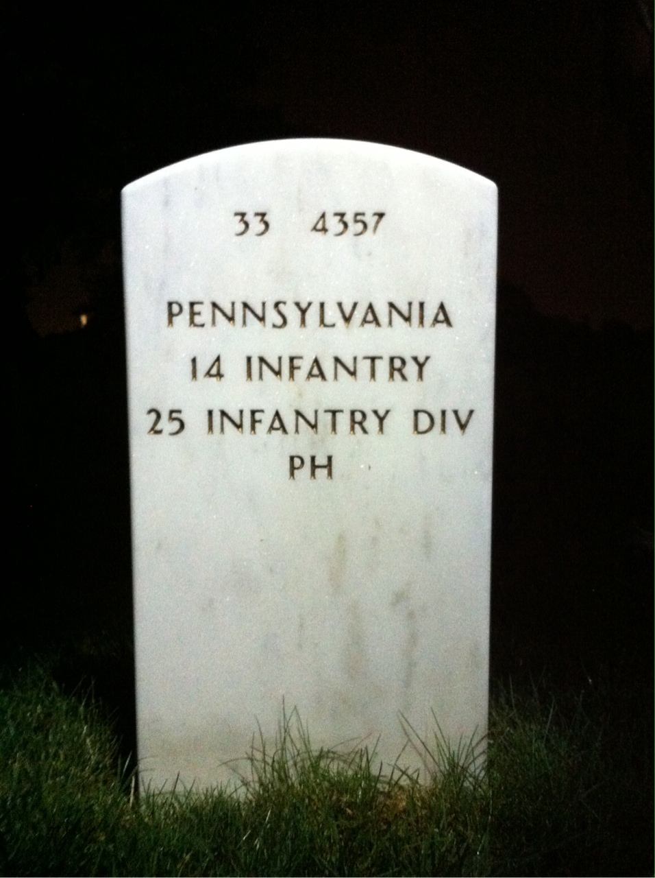 Headstone of Donn Porter