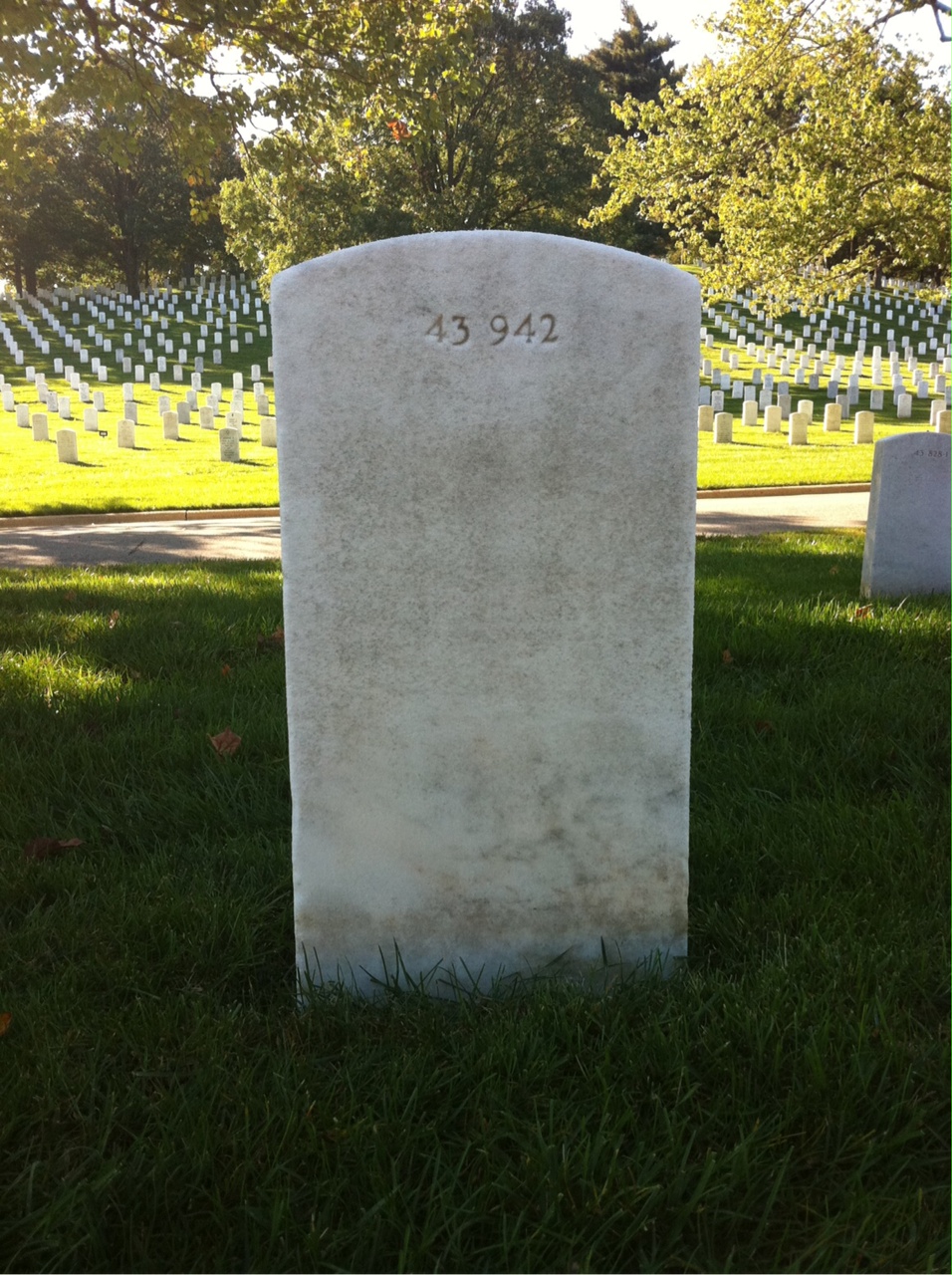 Back of headstone — Robert Boteler