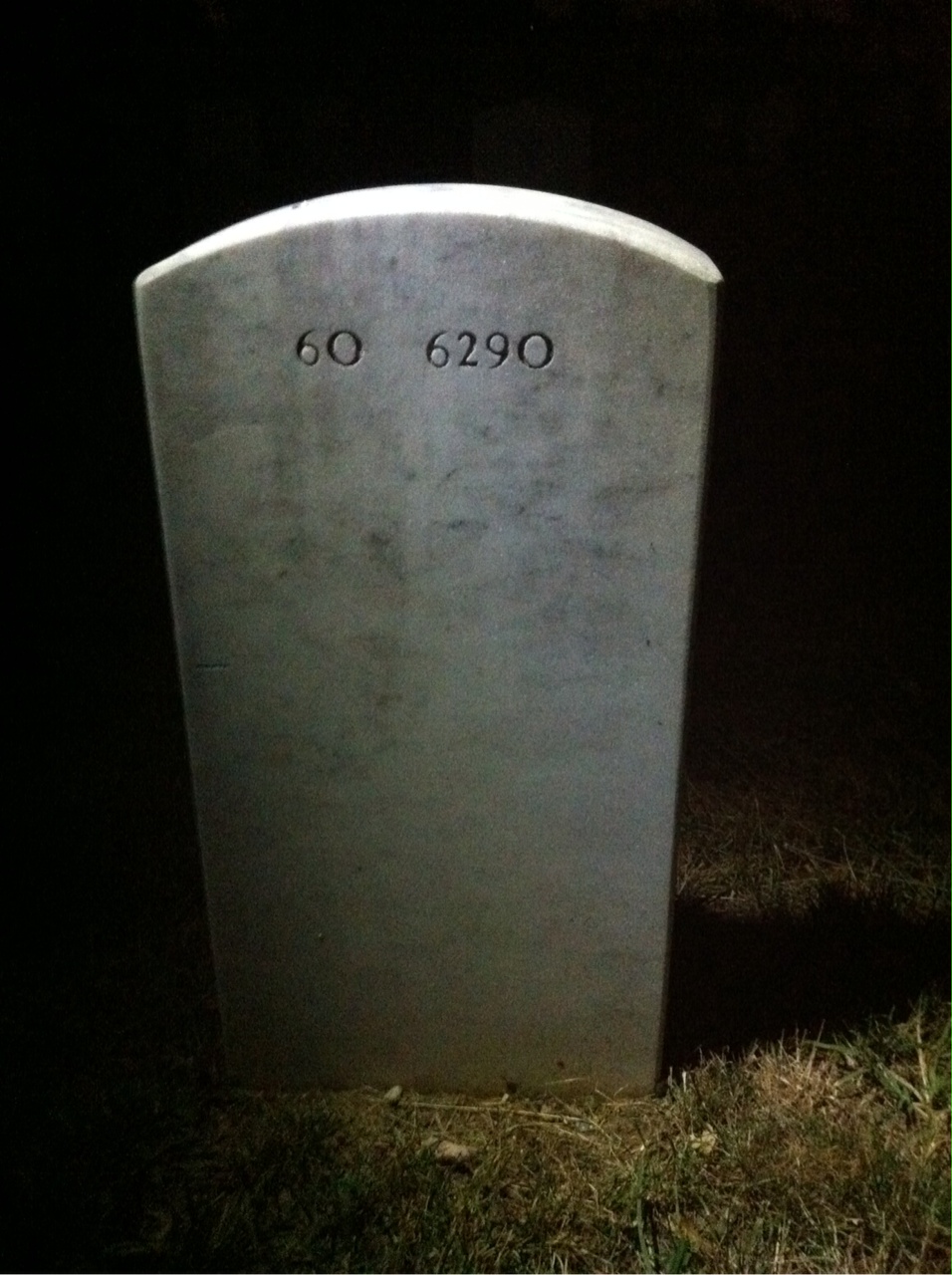 Back of headstone — Emmett Dwyer