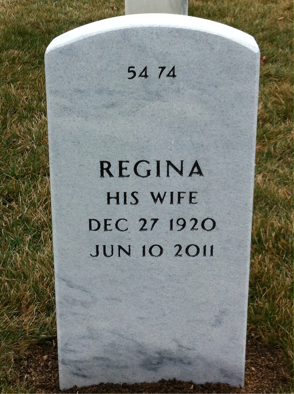 Back of headstone — William Daley