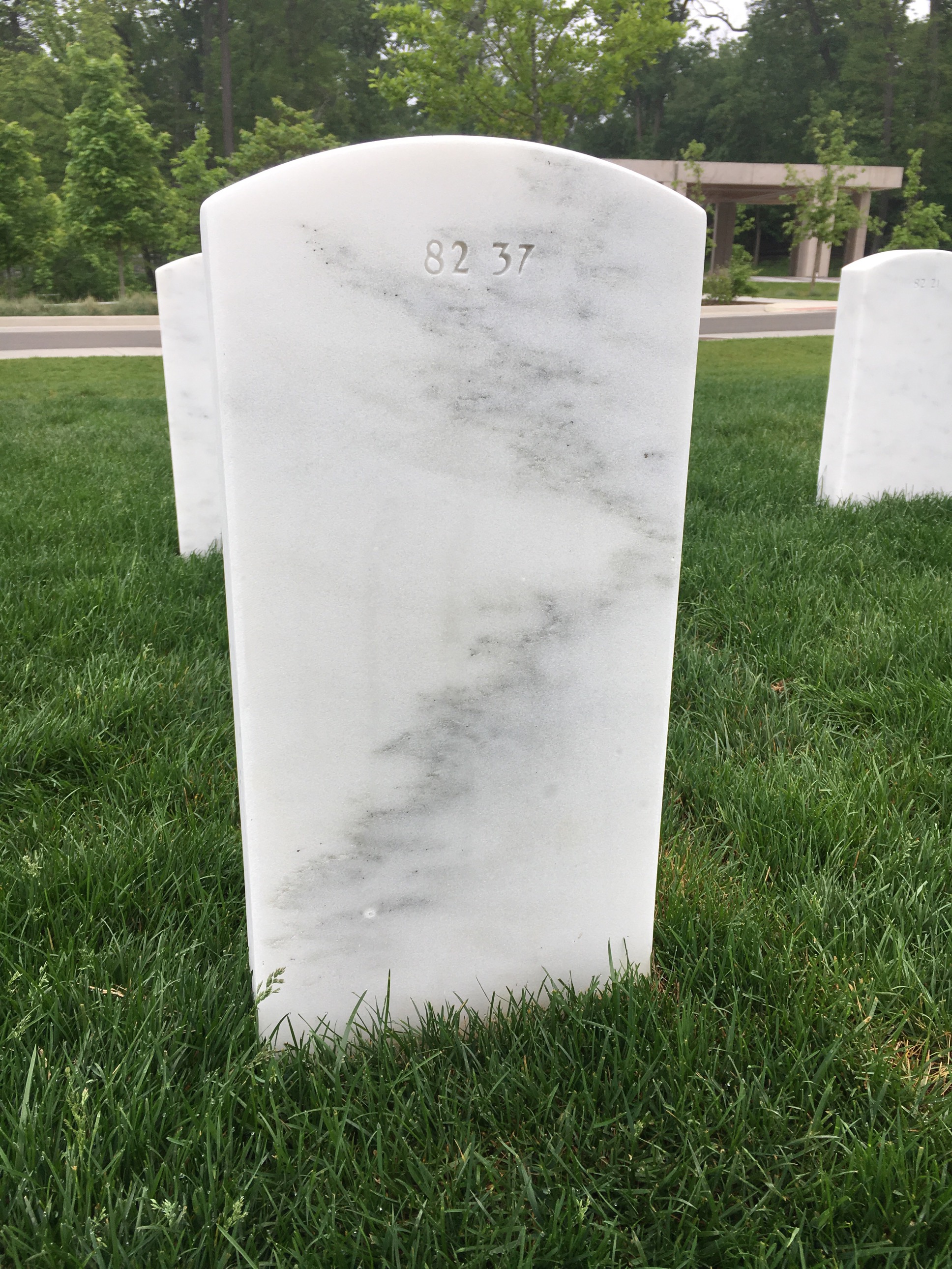 Back of headstone — Thomas Patrick Fitzgerald