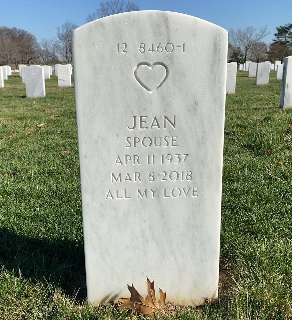 Back of headstone — William David Gallagher