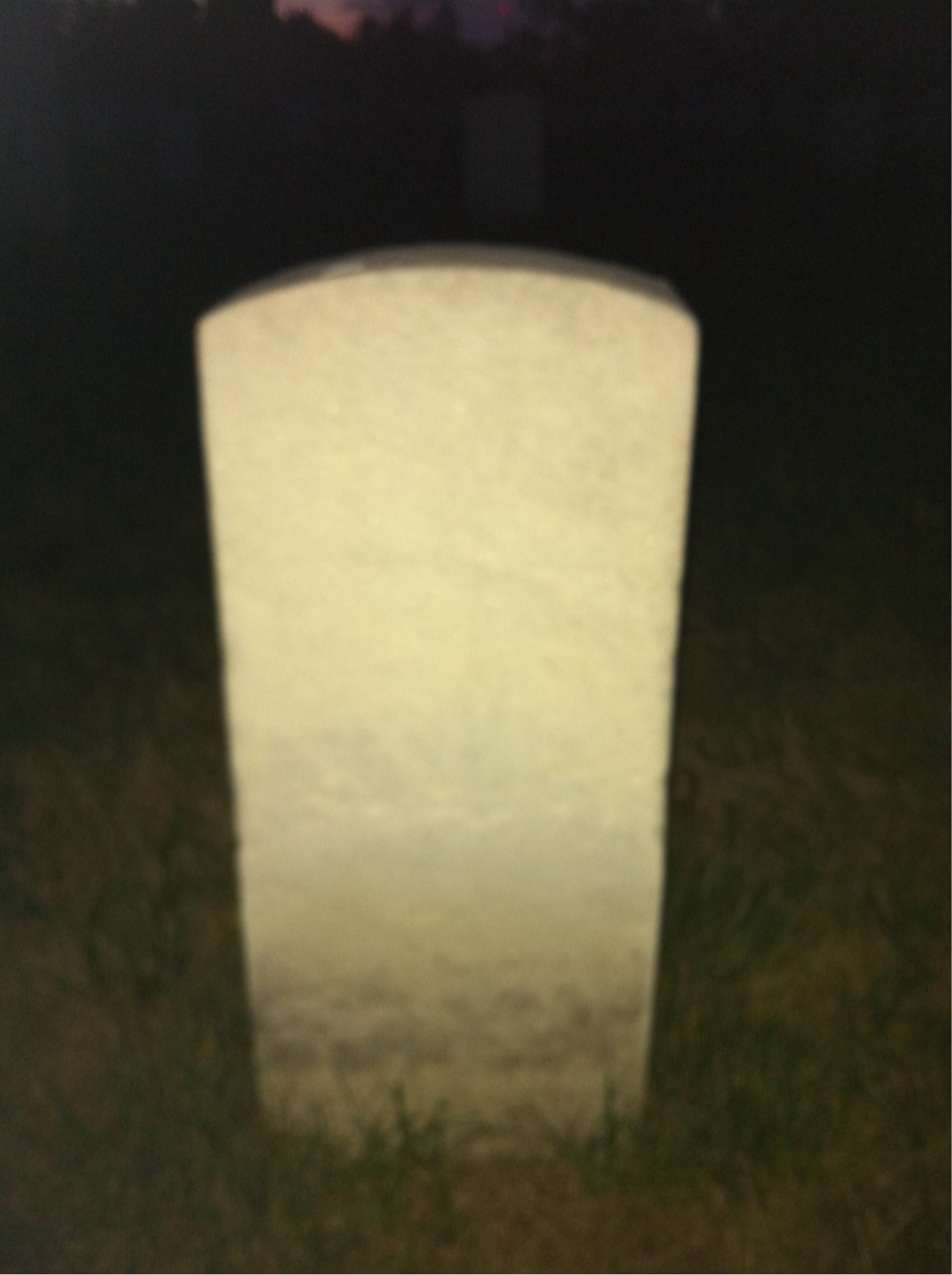 Back of headstone — Angel Austin