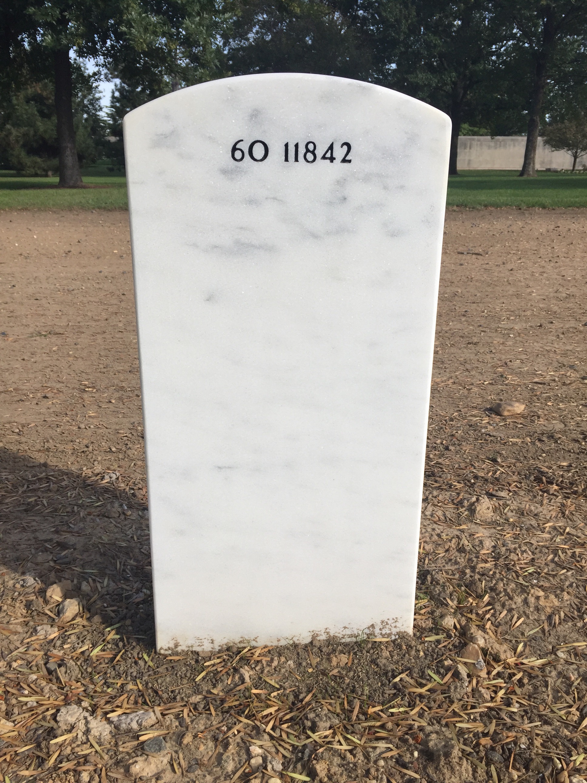 Back of headstone — Ellis Moose