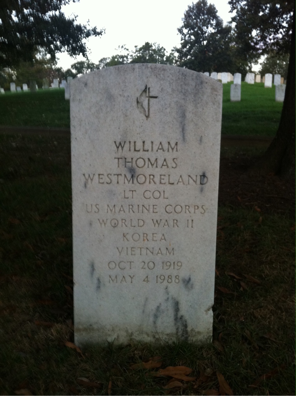 William T Westmoreland