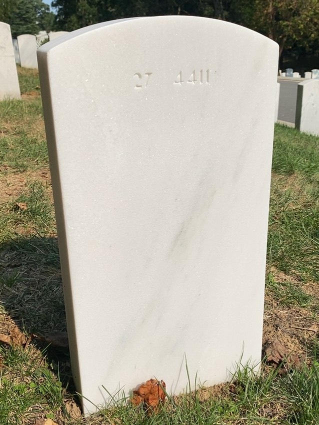Back of headstone — Choissey Ball