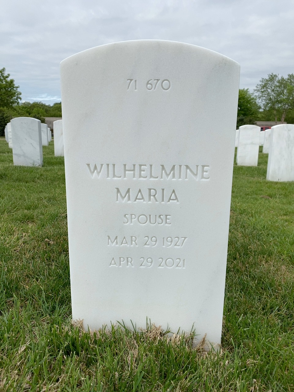 Back of headstone — Servetus Ashworth