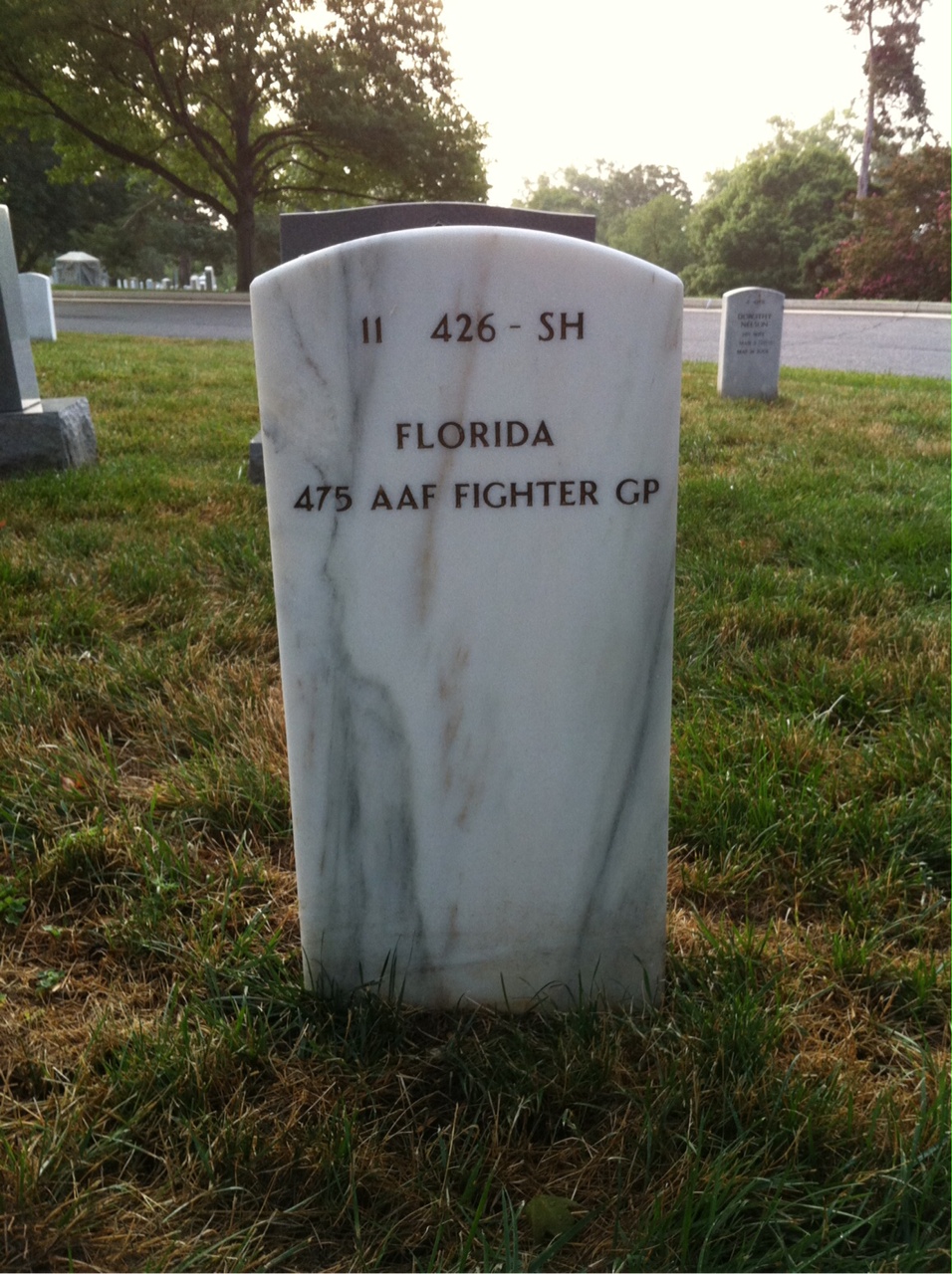 Headstone of Thomas Buchanan McGuire