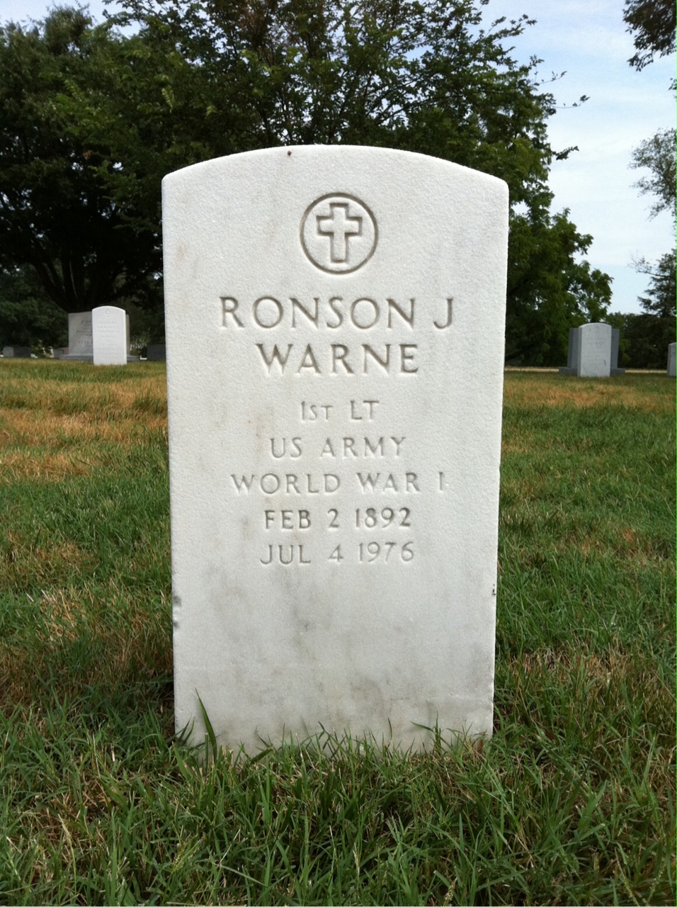 Ronson J Warne