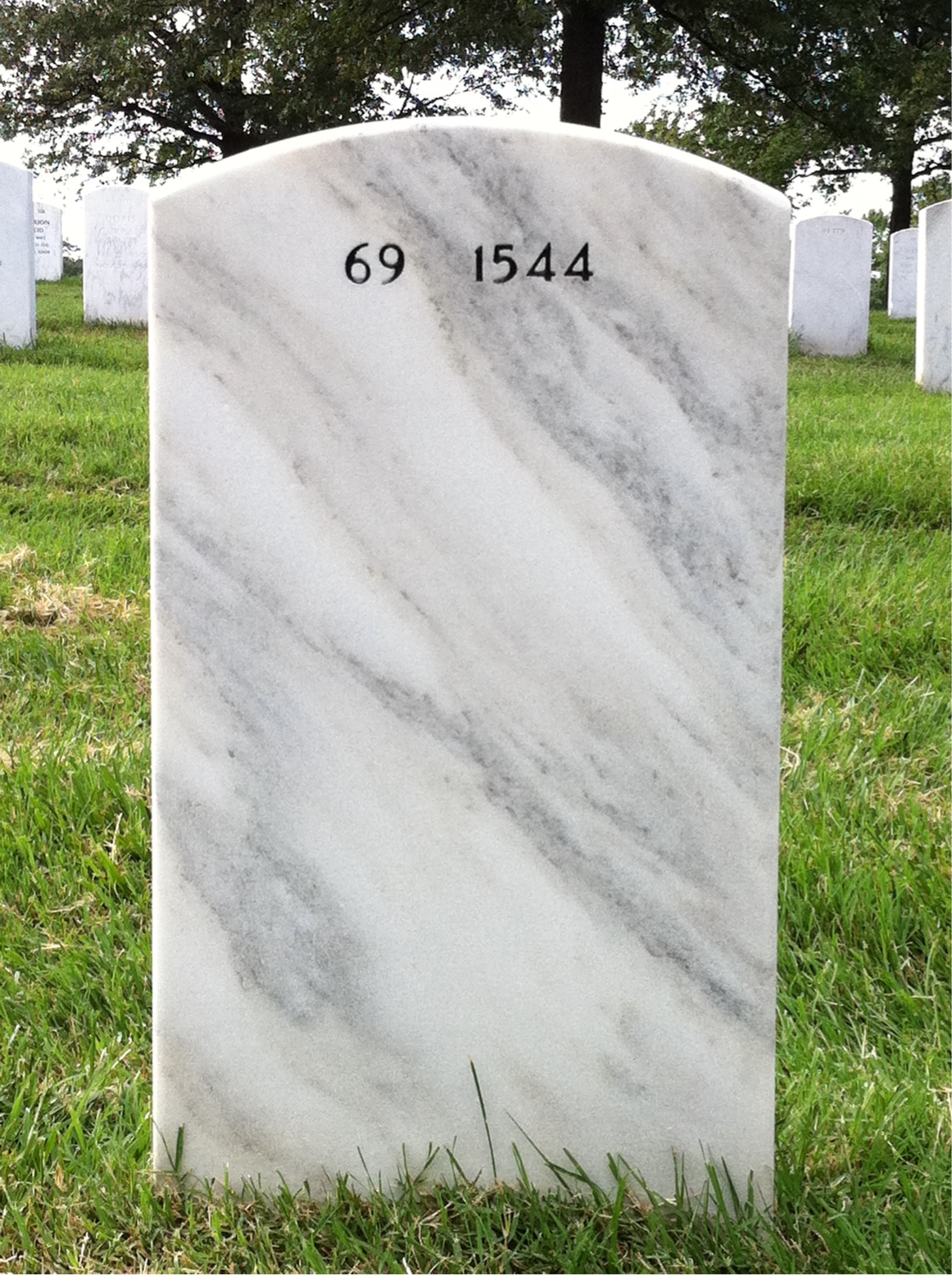 Back of headstone — Roman Piotrowski