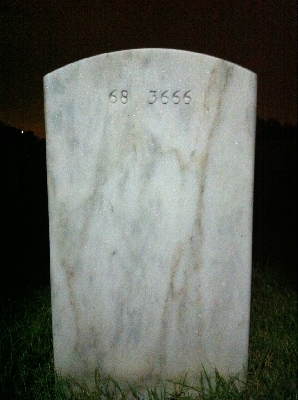 Back of headstone — Irwin Appel