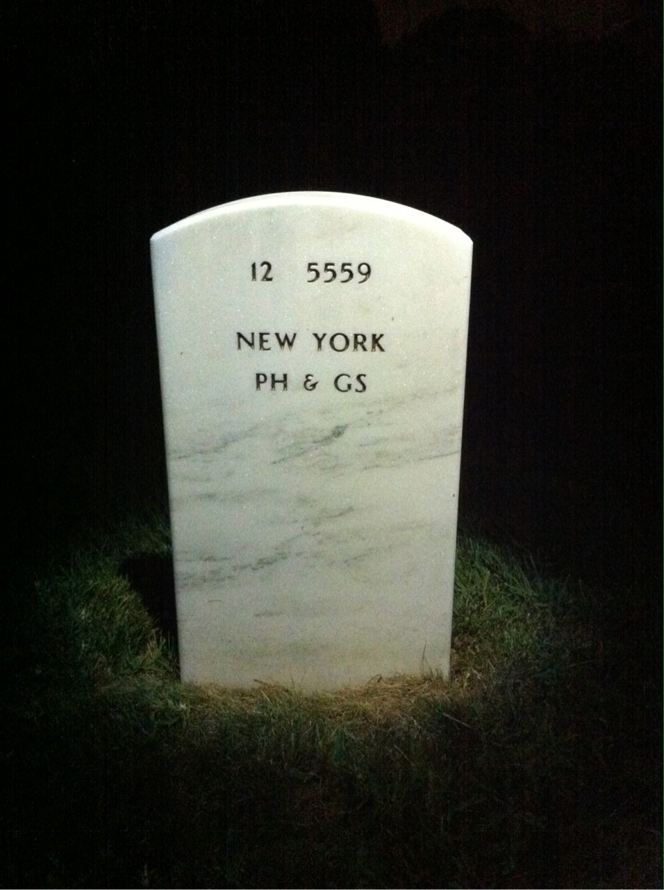 Headstone of Frederick Mausert