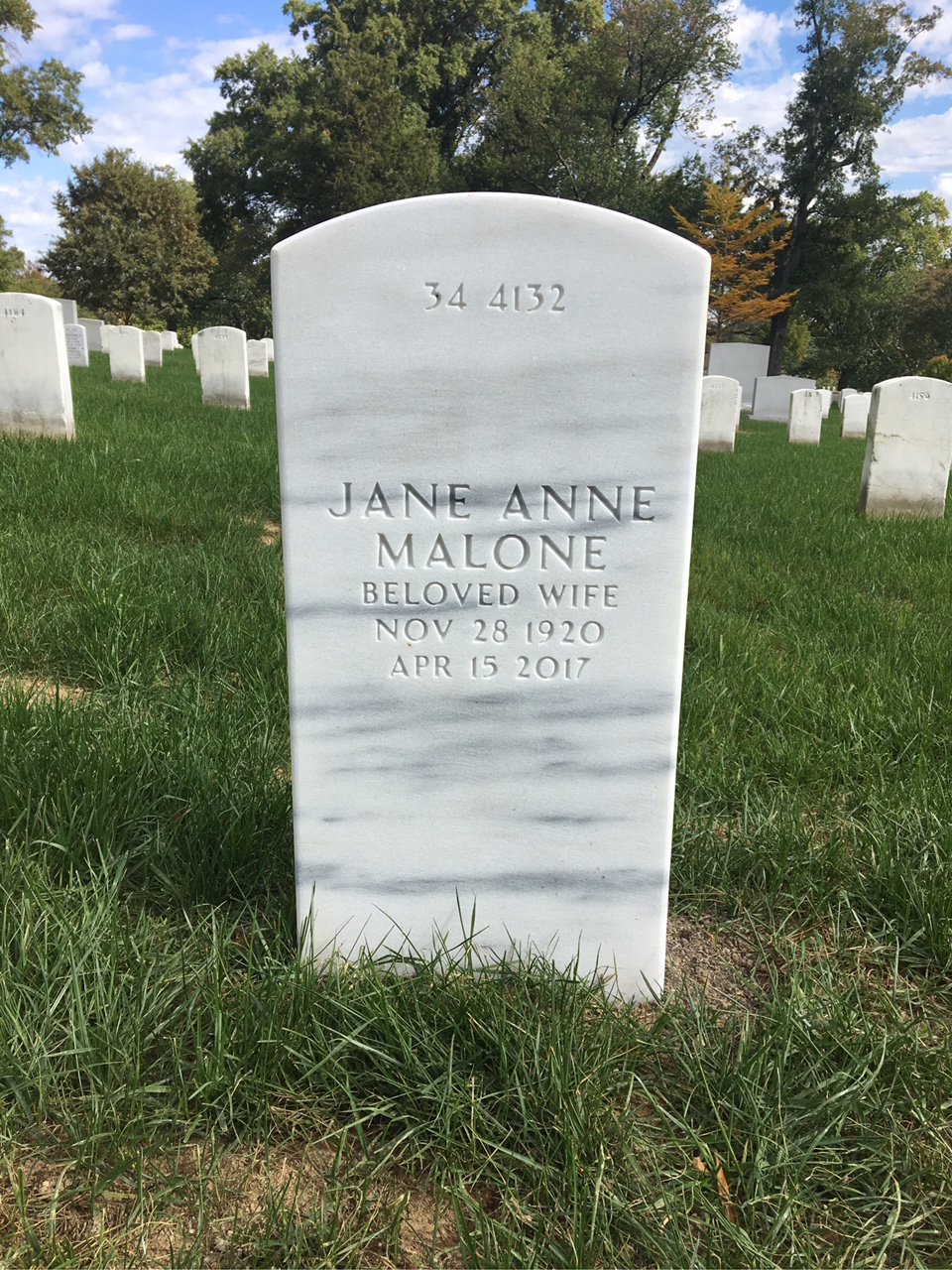 Back of headstone — Edmund Edwards