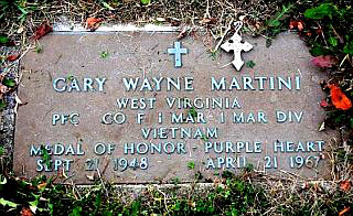 Headstone of Gary Wayne Martini
