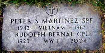 Headstone of Peter Steven Martinez