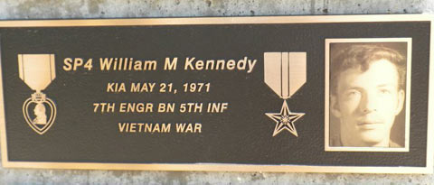 Headstone of William Michael Kenedy