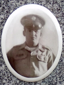 Headstone of Jerald Paul Peretiatko