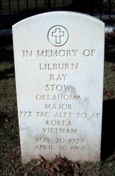 Headstone of Lilburn Ray Stow
