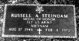 Headstone of Russell Albert Steindam