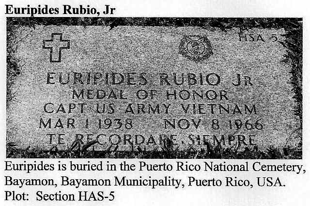 Headstone of Euripides Rubio
