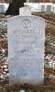 Headstone of Michael John Fleming