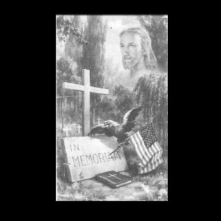 Back of headstone — William Robert Sessions