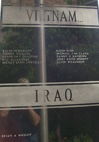 Headstone of Keith Mason Parr