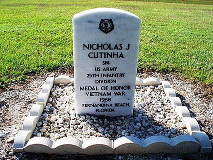 Headstone of Nicholas Joseph Cutinha