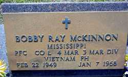 Headstone of Bobby Ray McKinnon