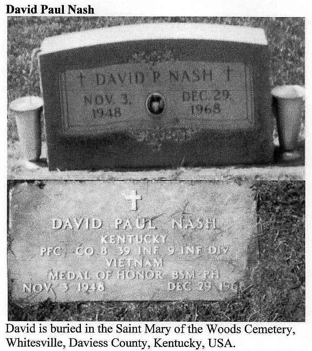 Headstone of David Paul Nash