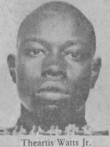 Headstone of Theartis Watts Jr.