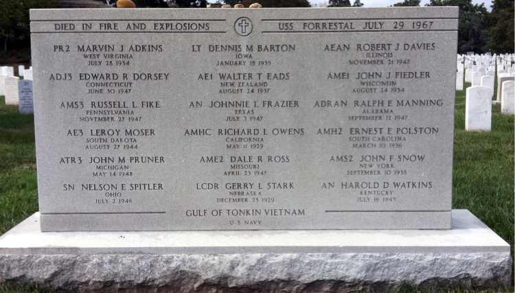 Back of headstone — Johnnie Lee Frazier
