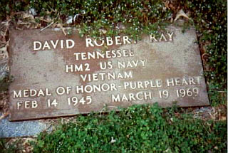 Headstone of David Robert Ray