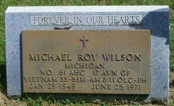 Headstone of Michael Roy Wilson