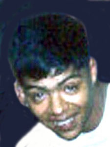 Back of headstone — Ruben Maximo Armenta