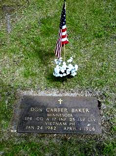 Headstone of Don Carter Baker