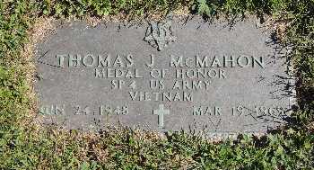 Headstone of Thomas Joseph Mcmahon
