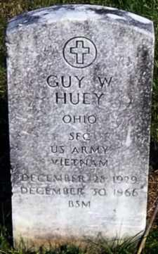 Headstone of Guy Winfred Huey