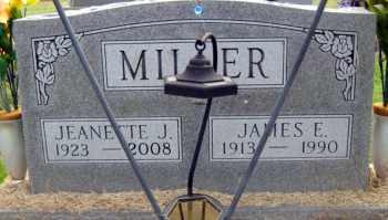 Back of headstone — Jerry Eugene Miller
