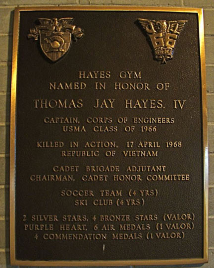 Headstone of Thomas Jay Hayes IV